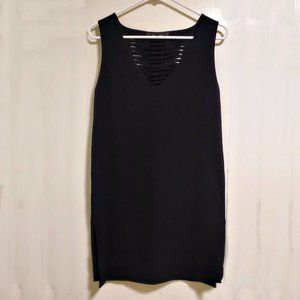 Women's ROBERT RODRIGUEZ Black Sleeveless Sheath Mini Dress Sz XS - EUC